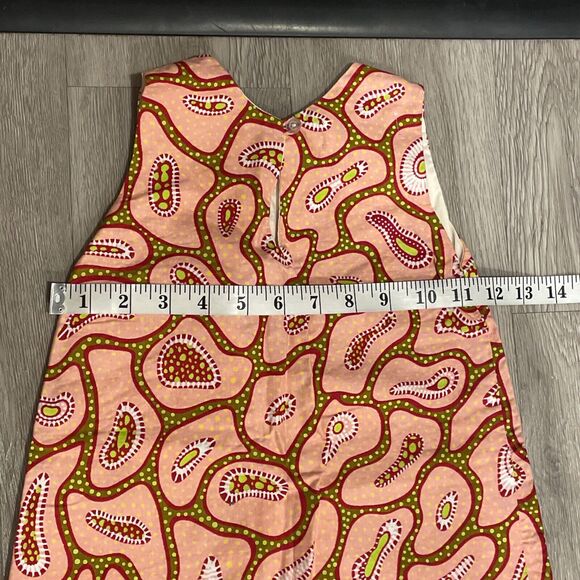 Girls Sundress 4T Ankara Print Bold 100% Cotton Vacation Party Lined Ethnic - Picture 3 of 5